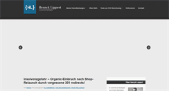 Desktop Screenshot of henryklippert.com